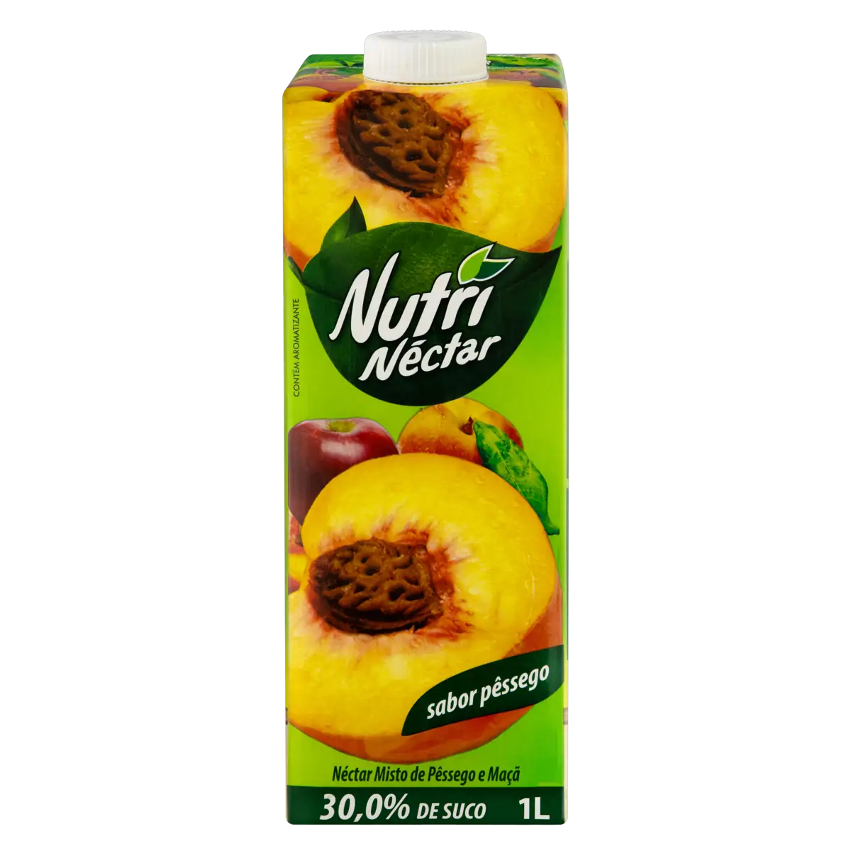 SUCO NUTRI NECTAR PESSEGO             1L