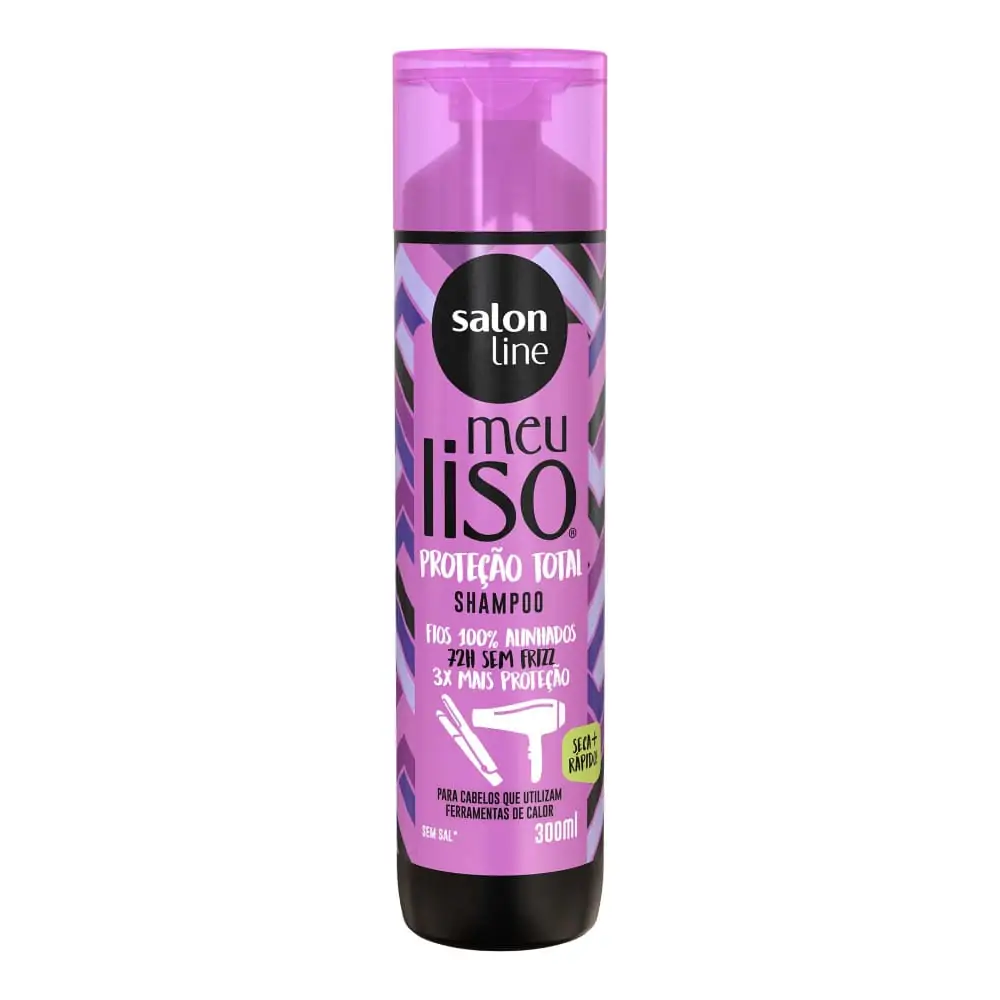 SH.SALON LINE MEU LISO PROTE/TOTAL 300ML