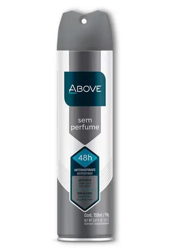 DESOD AERO ABOVE SEM PERFUME  150ML