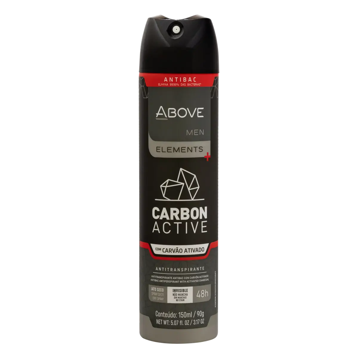 DESOD AERO ABOVE MEN CARBON ACTIVE 150ML