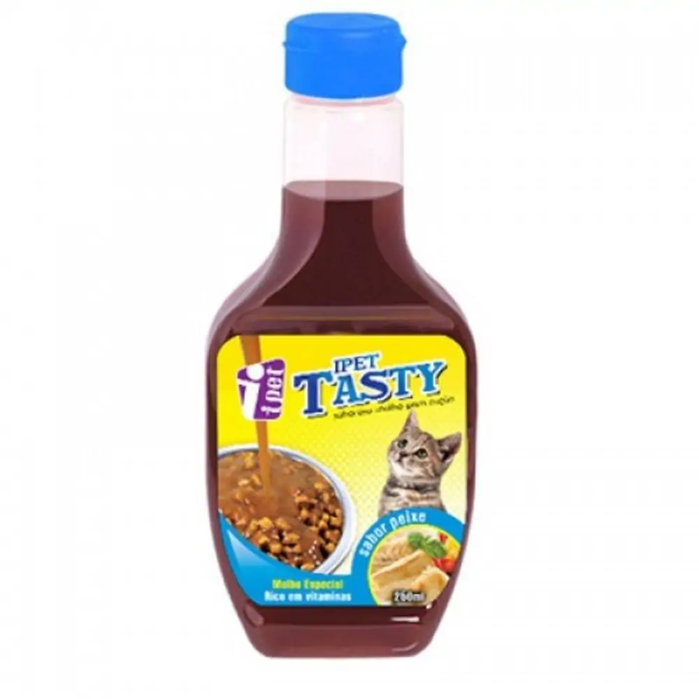 MOLHO IPET TASTY CAT PEIXE          250G