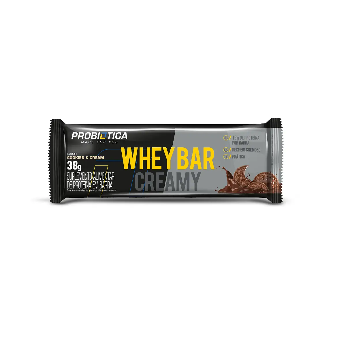 WHEY BARRA CREMY COOKIES AND CREAM 38G