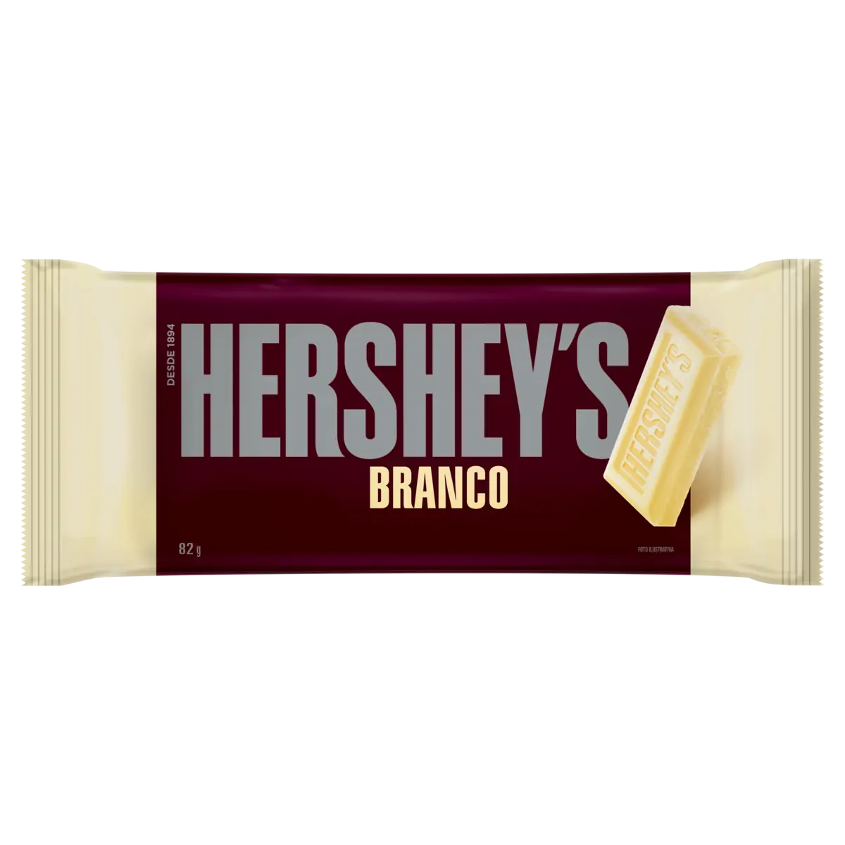 CHOC BARRA HERSHEYS BRANCO           82G