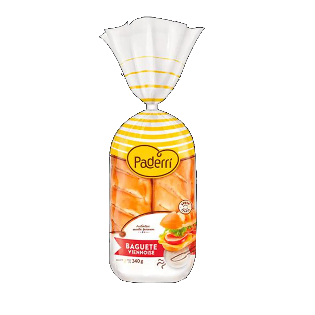 PAO BAGUETE BRIOCHE PADERRI   320GR