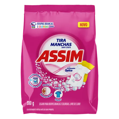 TIRA MANCHAS ASSIM PO ROSA          380G