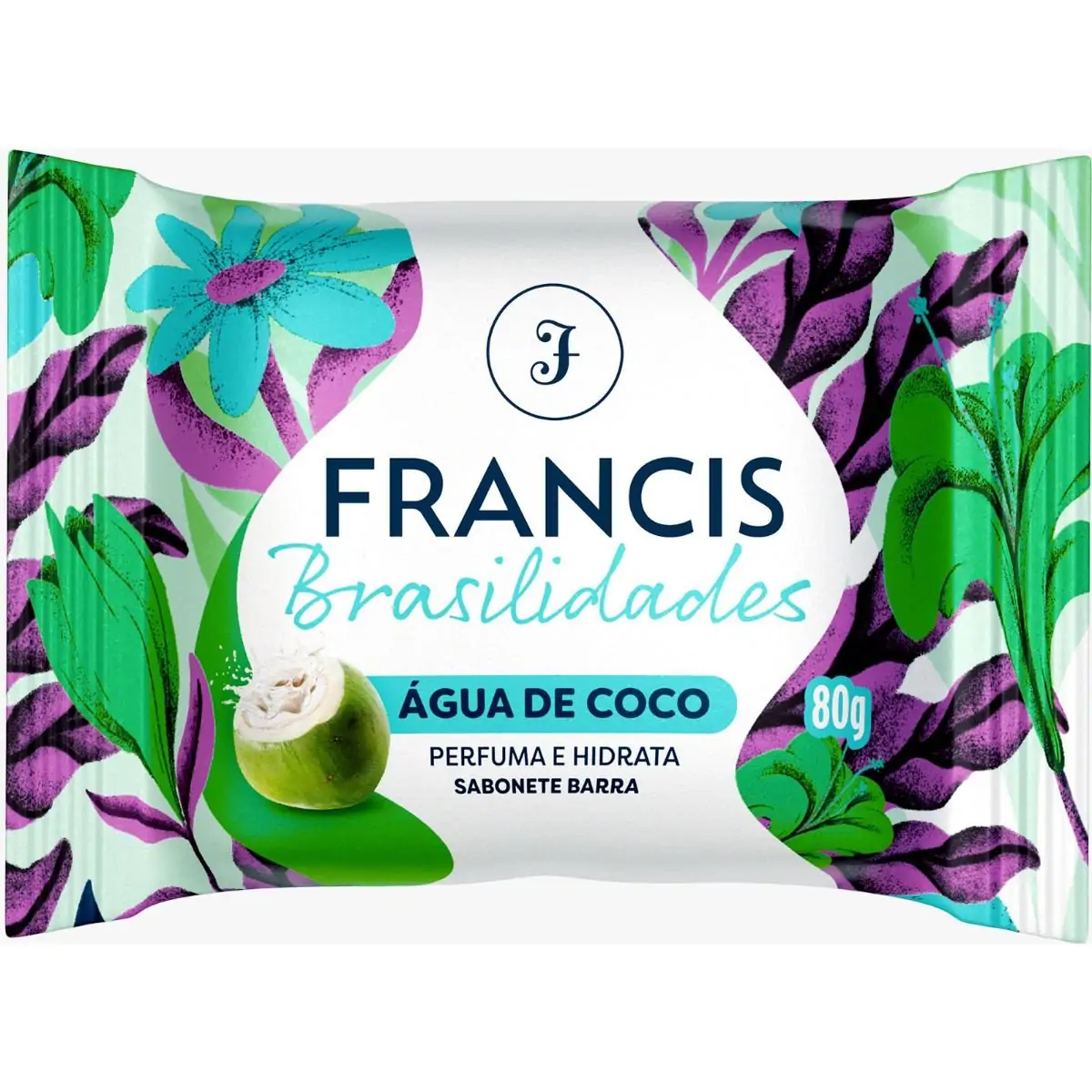 SABONETE FRANCIS BRASILIDADES BRANCO 80G