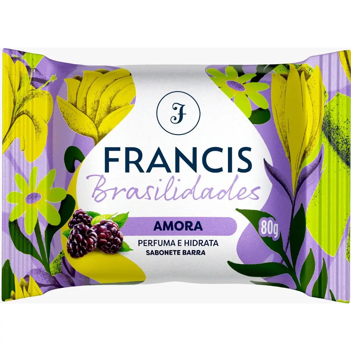 SABONETE FRANCIS BRASILIDADES ROXO   80G