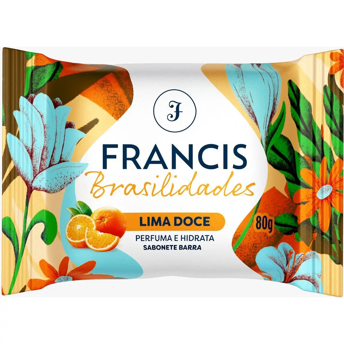 SABONETE FRANCIS BRASILIDADES VERMEL 80G