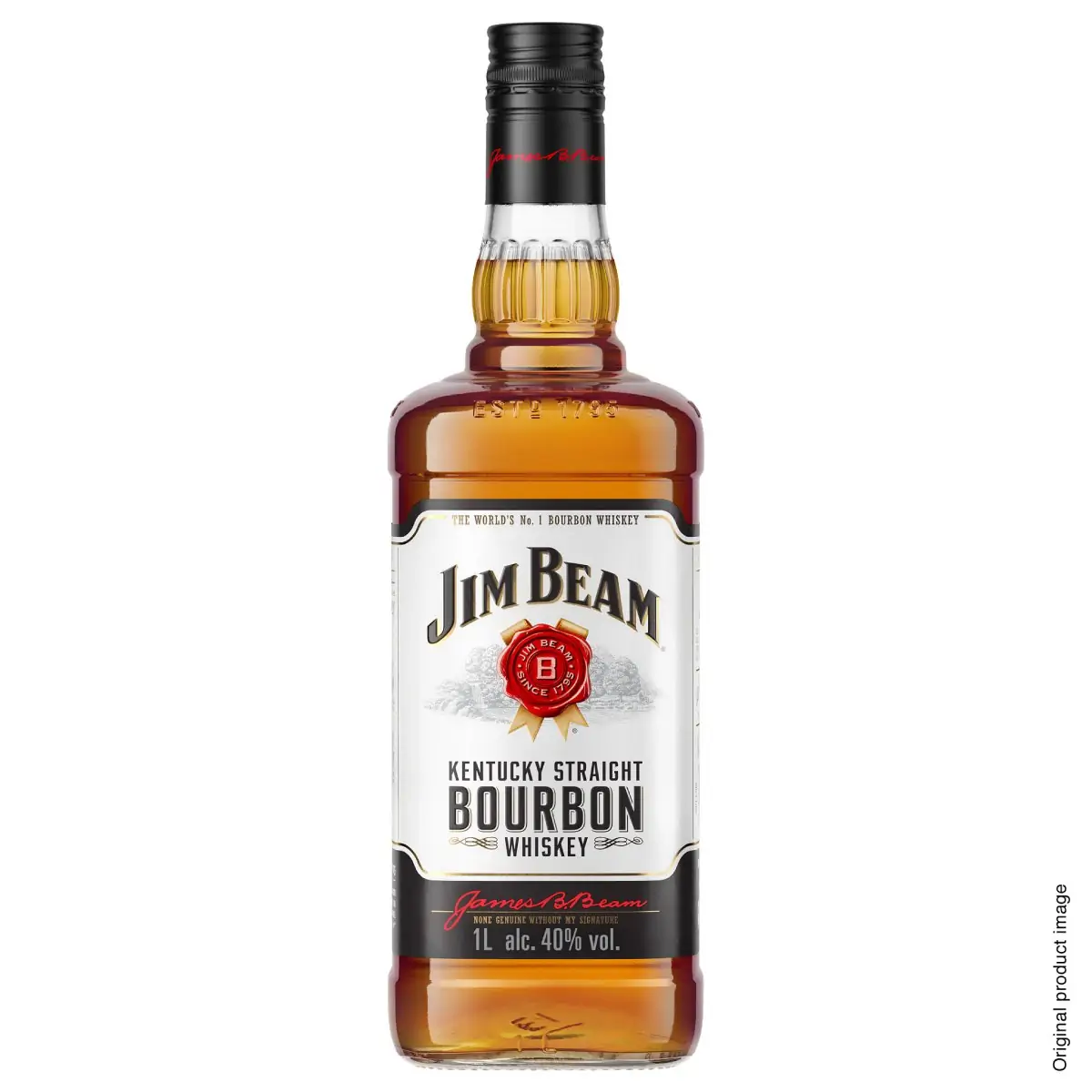 WHISKY JIM BEAM BOURBON WHITE     1L